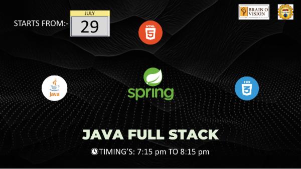 JAVA FULL-STACK